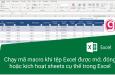 Chạy mã macro khi tệp Excel được mở, đóng hoặc kích hoạt sheets cụ thể trong Excel